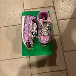 Bottega Veneta Pink Sneakers Modern Design